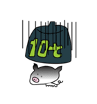 しろいぶた。（個別スタンプ：2）