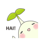 I'm Toge : Cute Bean Sprouts（個別スタンプ：1）