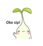 I'm Toge : Cute Bean Sprouts（個別スタンプ：21）