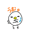 トリ？(•Θ•)（個別スタンプ：6）