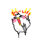 トリ？(•Θ•)（個別スタンプ：38）