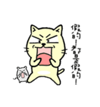 MIGOCAT with his partner MOUSE（個別スタンプ：25）