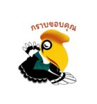 Happy Hornbill（個別スタンプ：3）