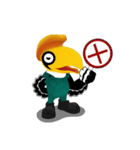 Happy Hornbill（個別スタンプ：5）
