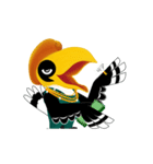 Happy Hornbill（個別スタンプ：6）
