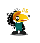Happy Hornbill（個別スタンプ：8）