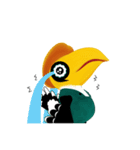 Happy Hornbill（個別スタンプ：13）