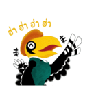 Happy Hornbill（個別スタンプ：21）