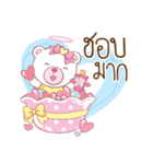 Whitee Bear（個別スタンプ：22）