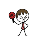 Salaryman don't have money（個別スタンプ：17）