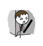 Salaryman don't have money（個別スタンプ：38）
