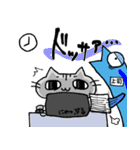 社畜猫 コタロー（個別スタンプ：3）