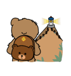Channie's little bear（個別スタンプ：36）