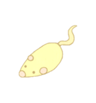 チョビひげ猫、モモ（個別スタンプ：8）