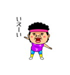 踊るエアロビおばちゃん（個別スタンプ：16）