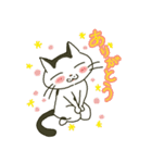 ハチワレ猫のスタンプ（個別スタンプ：1）