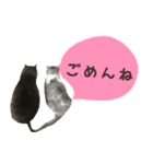 癒し猫**実写**ふきだしVer（個別スタンプ：9）