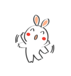 Smile Rabbit V（個別スタンプ：6）