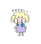 ふわふわのかわいいこ（個別スタンプ：5）