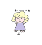 ふわふわのかわいいこ（個別スタンプ：27）