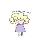 ふわふわのかわいいこ（個別スタンプ：30）