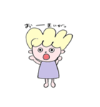 ふわふわのかわいいこ（個別スタンプ：32）