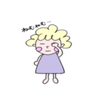 ふわふわのかわいいこ（個別スタンプ：40）