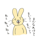 ウサギ。（個別スタンプ：27）
