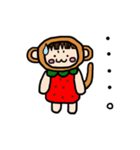 さや猿 スタンプ（個別スタンプ：6）