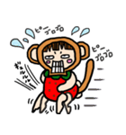 さや猿 スタンプ（個別スタンプ：14）