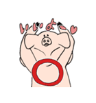 とってもだいすき！たわわなブタさん（個別スタンプ：11）