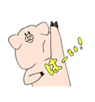 とってもだいすき！たわわなブタさん（個別スタンプ：17）