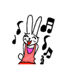 It's the rabbit cat（個別スタンプ：4）