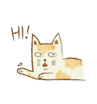 行きたくない猫（個別スタンプ：1）