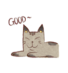 行きたくない猫（個別スタンプ：3）