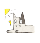 行きたくない猫（個別スタンプ：8）