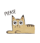 行きたくない猫（個別スタンプ：9）