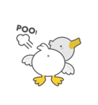 DUCKY The Cute White Duck（個別スタンプ：5）