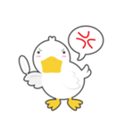 DUCKY The Cute White Duck（個別スタンプ：9）