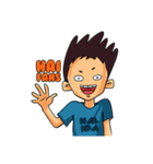Si Cholid the funny boy（個別スタンプ：1）