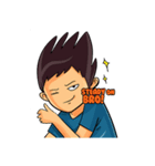 Si Cholid the funny boy（個別スタンプ：7）