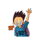 Si Cholid the funny boy（個別スタンプ：8）