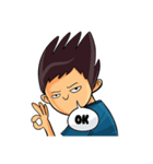 Si Cholid the funny boy（個別スタンプ：11）