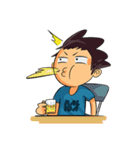 Si Cholid the funny boy（個別スタンプ：12）
