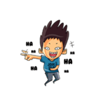 Si Cholid the funny boy（個別スタンプ：13）