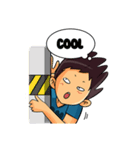 Si Cholid the funny boy（個別スタンプ：14）