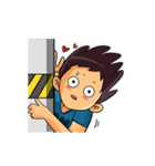 Si Cholid the funny boy（個別スタンプ：15）
