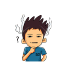 Si Cholid the funny boy（個別スタンプ：17）