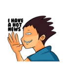 Si Cholid the funny boy（個別スタンプ：18）