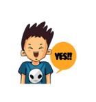 Si Cholid the funny boy（個別スタンプ：29）
